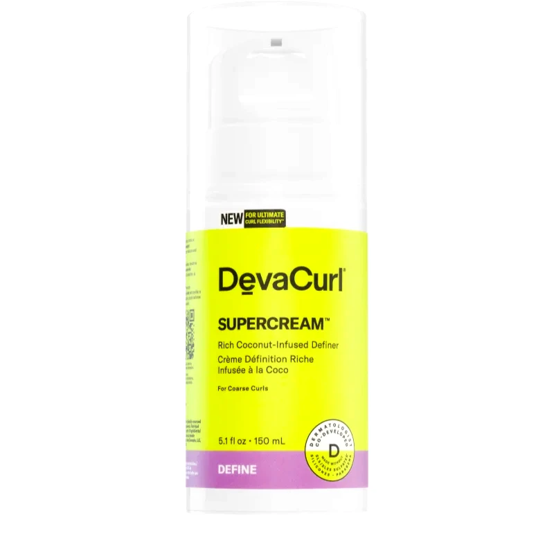DevaCurl DevaCurl SuperCream βαθιά ενυδατική κρέμα για καθορισμό και το σχήμα 150 ml