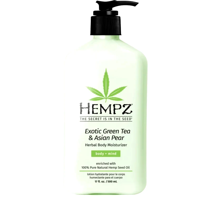 HEMPZ HEMPZ Exotic Green Tea & Asian Pear ενυδατικό γαλάκτωμα σώματος 500 ml