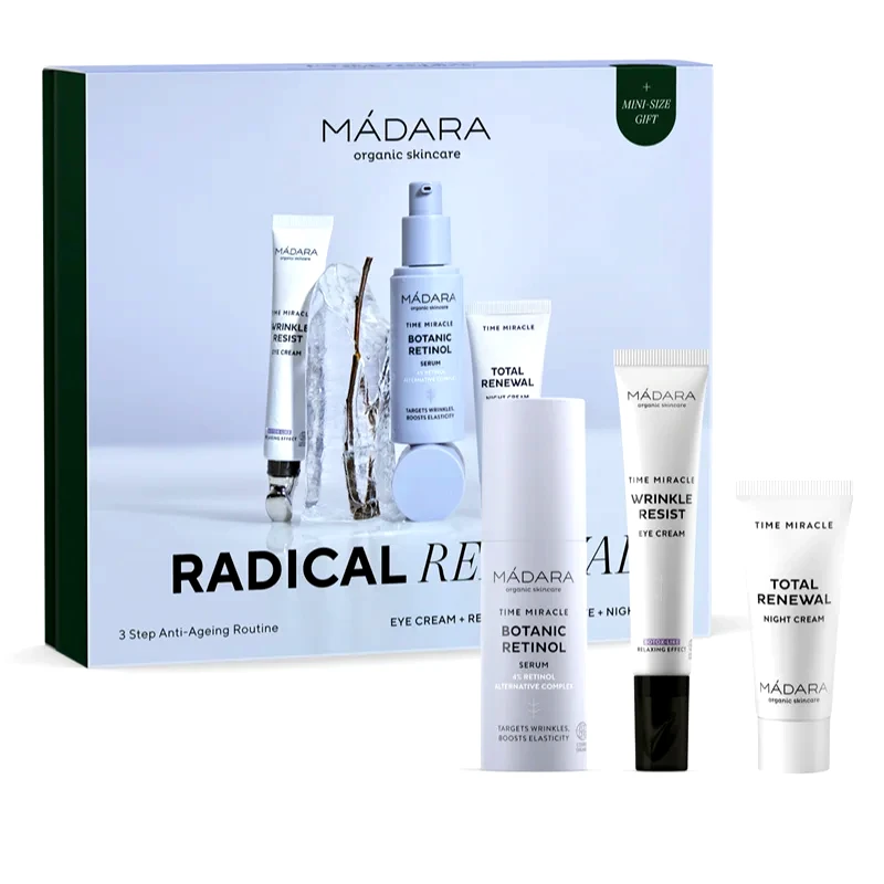 Mádara MÁDARA Time Miracle Radical Renewal Σετ ενάντια στη γήρανση της επιδερμίδας