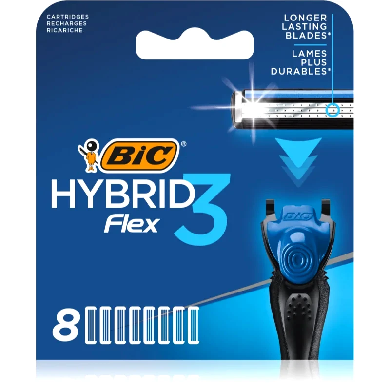 BIC BIC FLEX3 ανταλλακτική κεφαλή 8 τμχ