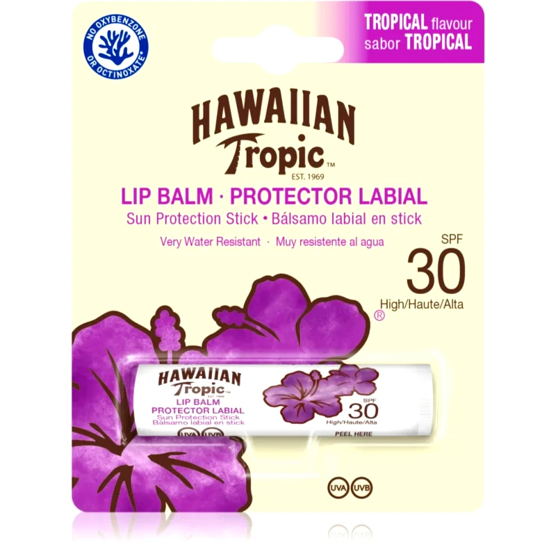 Hawaiian Tropic Hawaiian Tropic Lip Balm Protector Labial Βάλσαμο για χείλη SPF 30 4 ml