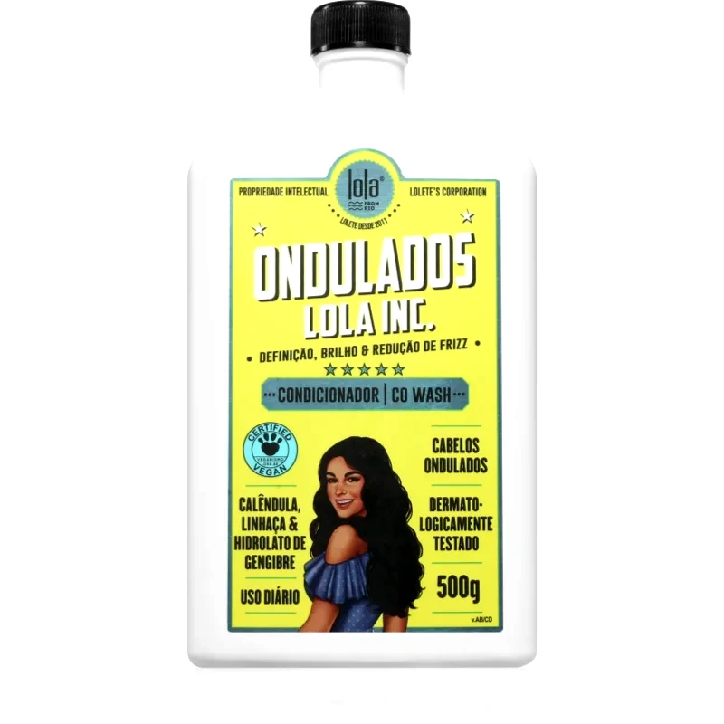 Lola Cosmetics Lola Cosmetics Ondulados Lola Inc. Co Wash καθαριστικό κοντίσιονερ για σγουρά μαλλιά 500 γρ