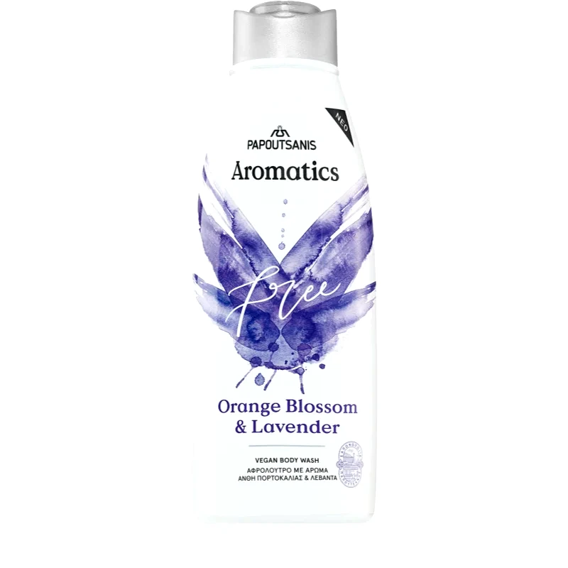 PAPOUTSANIS PAPOUTSANIS Aromatics Free τζελ για ντους για το σώμα 600 ml