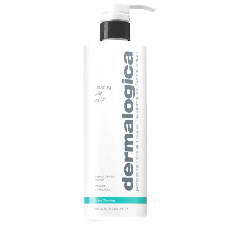 Dermalogica Dermalogica Active Clearing Clearing Skin Wash καθαριστικός αφρός για λαμπρότητα και λείανση επιδερμίδας 500 ml