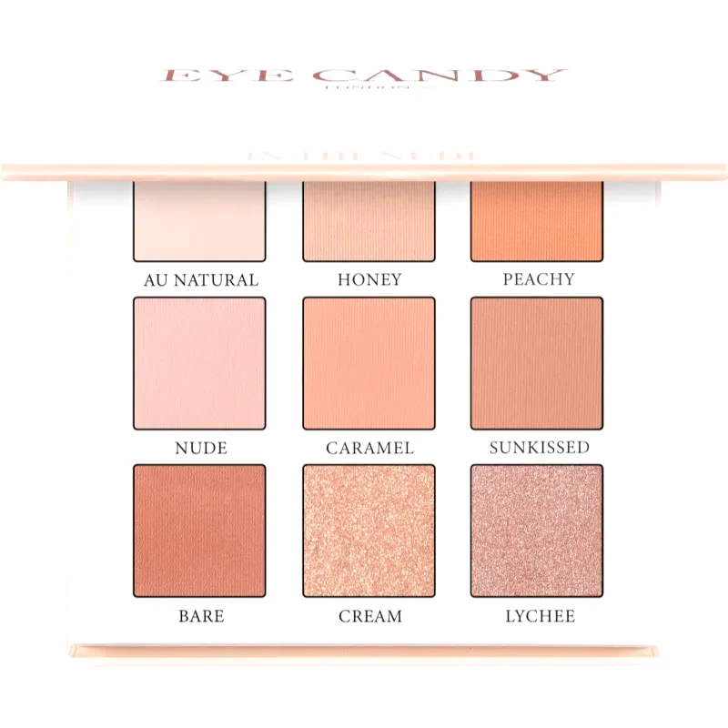 Eye Candy Eye Candy Eye Shadow Palette Παλέτα σκιών για τα μάτια απόχρωση In The Nude 96 γρ