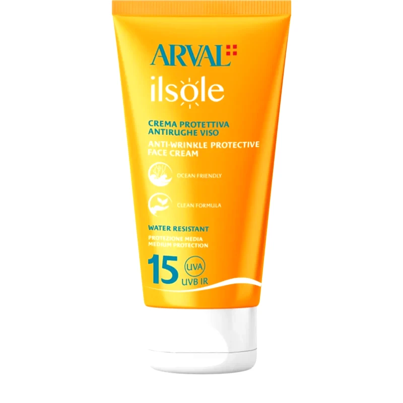Arval Arval IlSole Anti-wrinkle protective face cream SPF 15 προστατευτική κρέμα ενάντια στις ρυτίδες SPF 15 50 ml