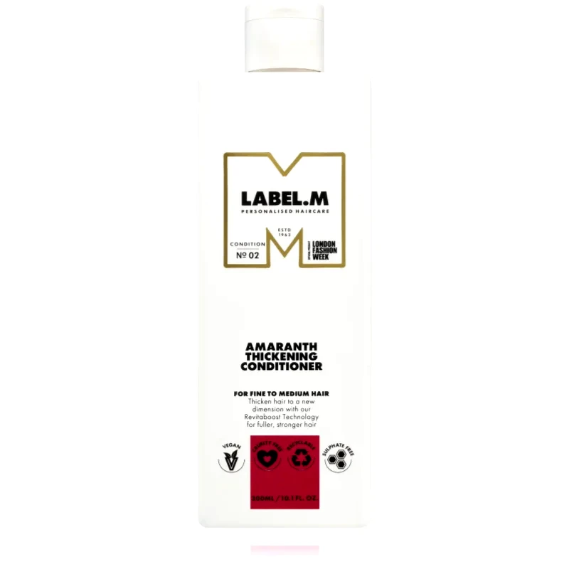 label.m label.m Amaranth πυκνωτικό κοντίσιονερ για λεπτά μαλλιά 300 ml