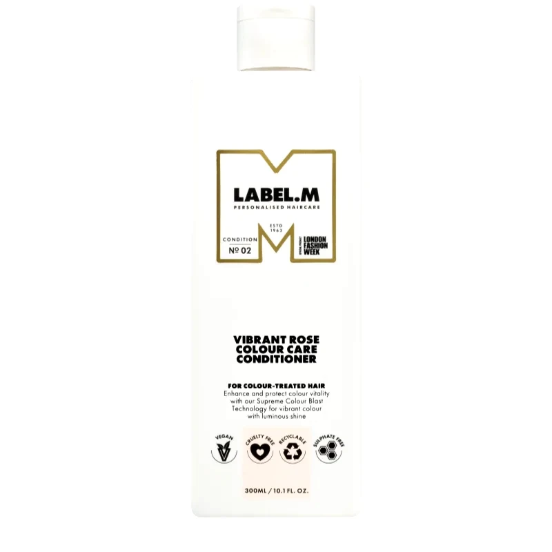 label.m label.m Vibrant Rose κοντίσιονερ για την προστασία του χρώματος 300 ml