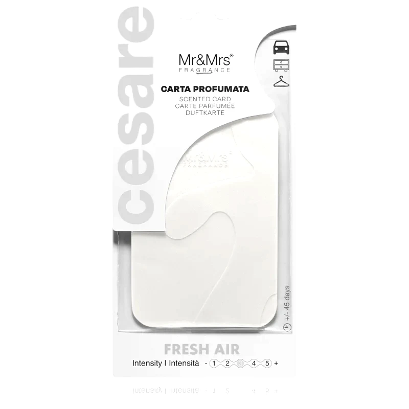 Mr & Mrs Fragrance Mr & Mrs Fragrance Cesare Fresh Air αρωματικό χαρτάκι 1 τμχ