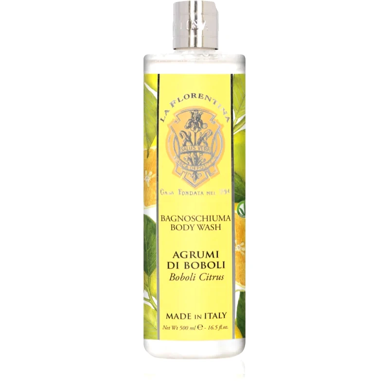 La Florentina La Florentina Boboli Citrus Body Wash φυσικό τζελ για ντους κίτρος 500 ml