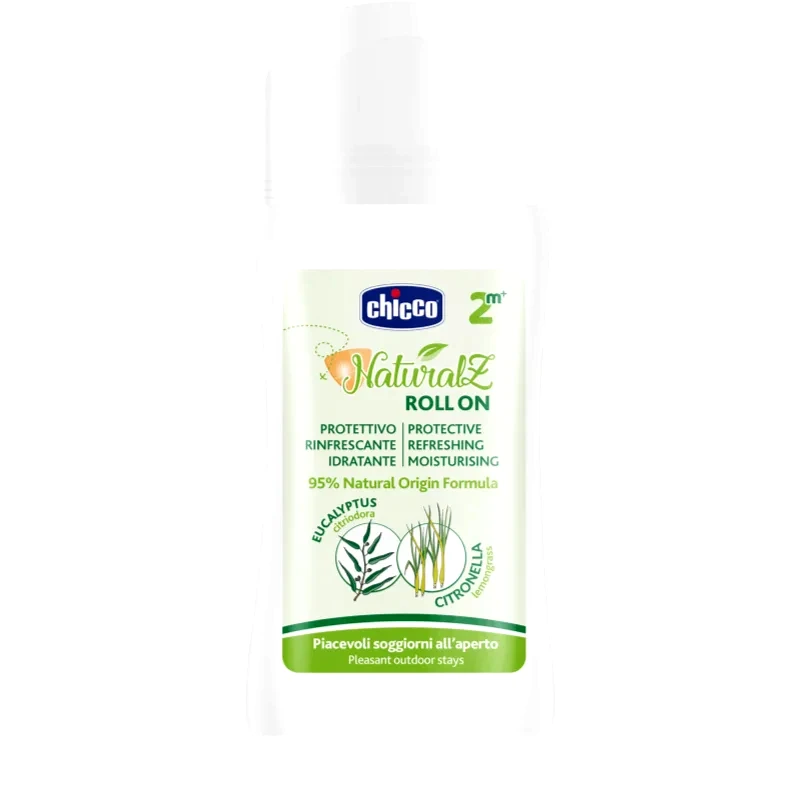 Chicco Chicco NaturalZ Protective & Refreshing Roll-on roll-on κατά των κουνουπιών 2 m+ 60 ml