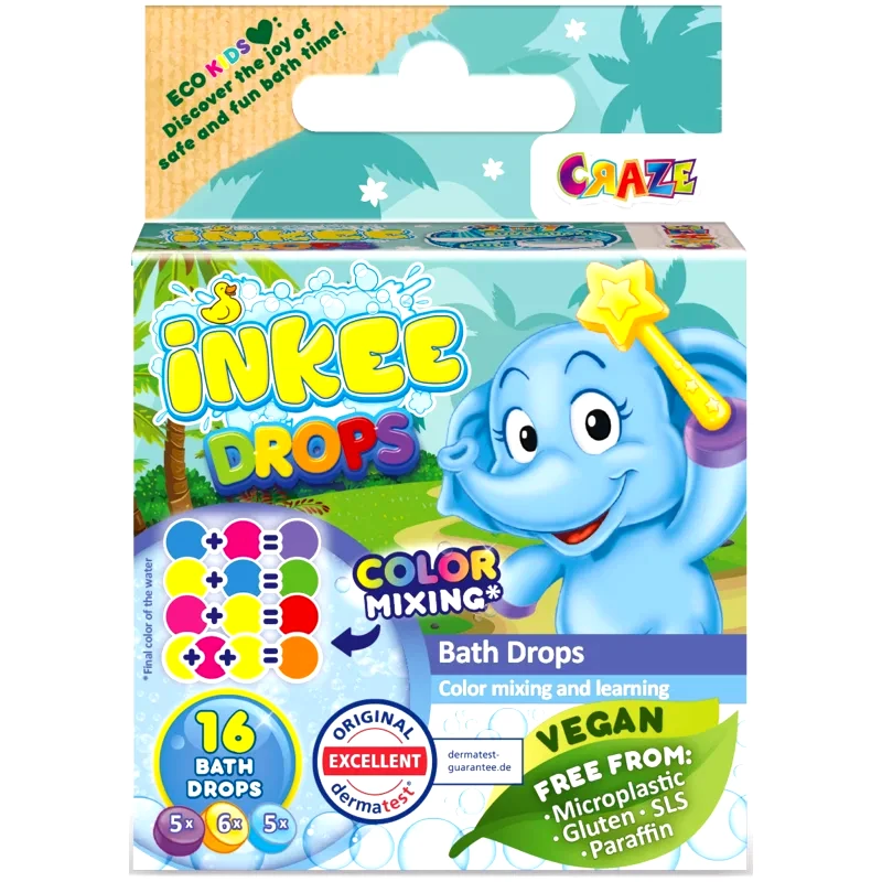 Craze Craze INKEE Bath Drops νιφάδες μπάνιου 48 γρ