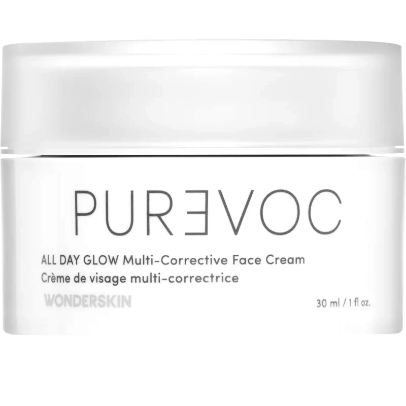 WONDERSKIN WONDERSKIN PUREVOC All Day Glow Face Cream κρέμα προσώπου για ενυδάτωση και λάμψη 30 ml