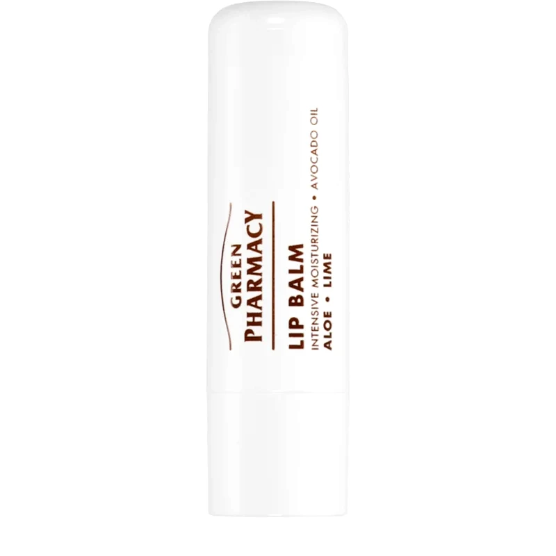 Green Pharmacy Green Pharmacy Aloe Lip Balm εντατικά ενυδατικό βάλσαμο για τα χείλη SPF 10 3.6 ml