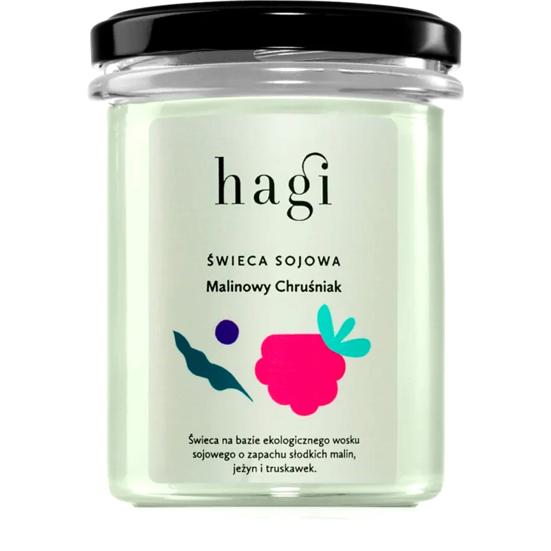 Hagi Hagi Raspberry Custard αρωματικό κερί 215 ml