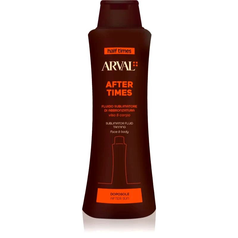 Arval Arval Half Times Sublimator Fluid Tanning υγρό μετά την ηλιοθεραπεία για πρόσωπο και σώμα 400 ml