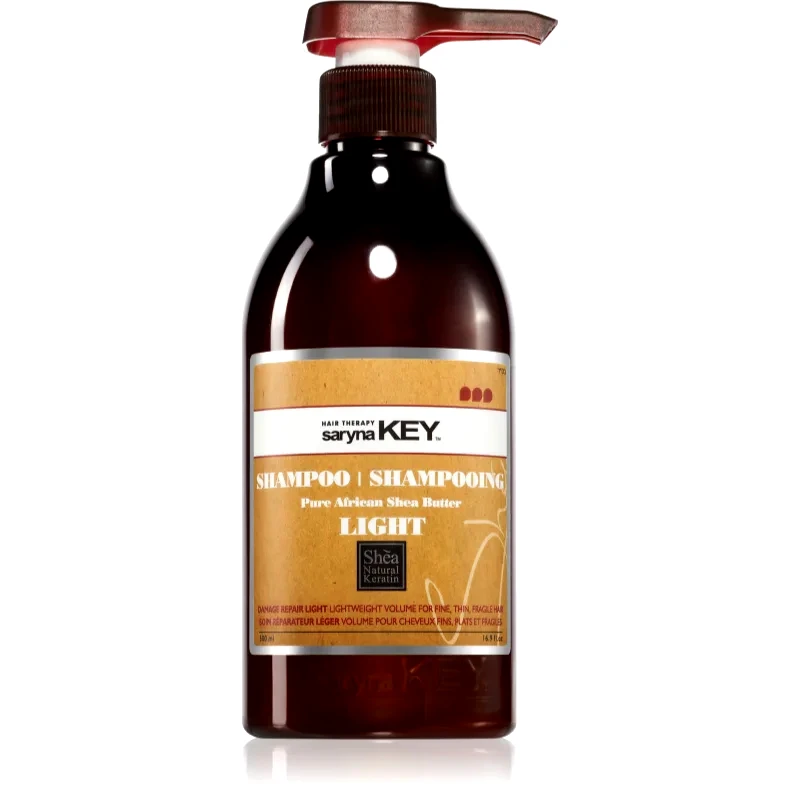 Saryna Key Saryna Key Pure African Shea Butter Light σαμπουάν με βούτυρο καριτέ 500 ml