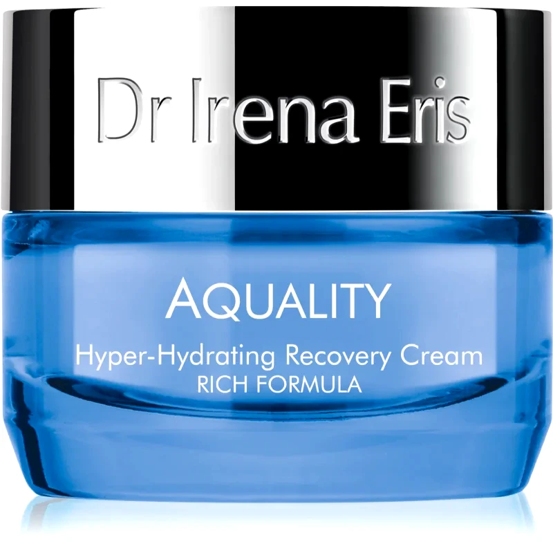 Dr Irena Eris Dr Irena Eris Aquality Hyper-Hydrating Recovery Cream Rich Formula βαθιά ενυδατική κρέμα ενάντια στις ρυτίδες 50 ml