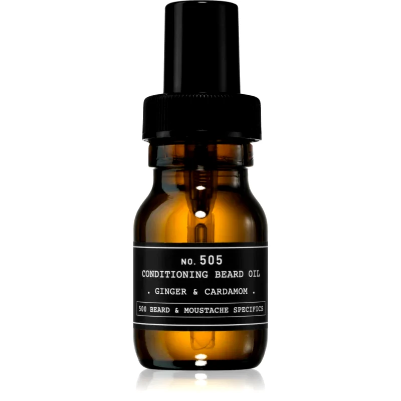 Depot Depot No. 505 Conditioning Beard Oil λάδι για τα γένια Ginger & Cardamom 30 ml