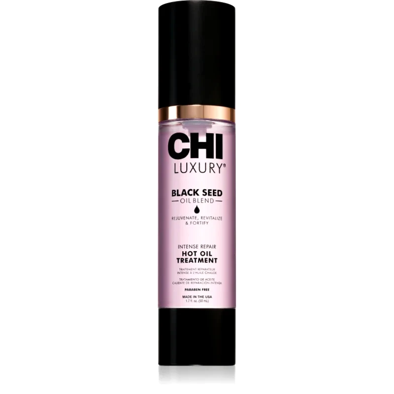 CHI CHI Luxury Black Seed Oil Intense Repair Hot Oil Treatment εντατική φροντίδα με λάδι για τα μαλλιά 50 ml