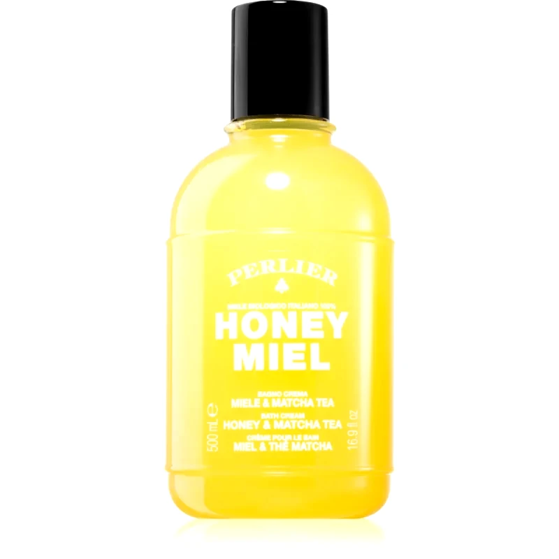 Perlier Perlier Honey Miel Honey & Matcha Tea Κρέμα για το μπάνιο 500 ml