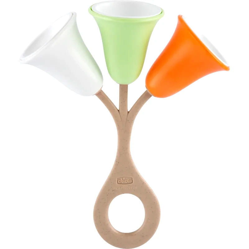 Chicco Chicco Eco+ Tulip Rattle κουδουνίστρα 3 m+ 1 τμχ