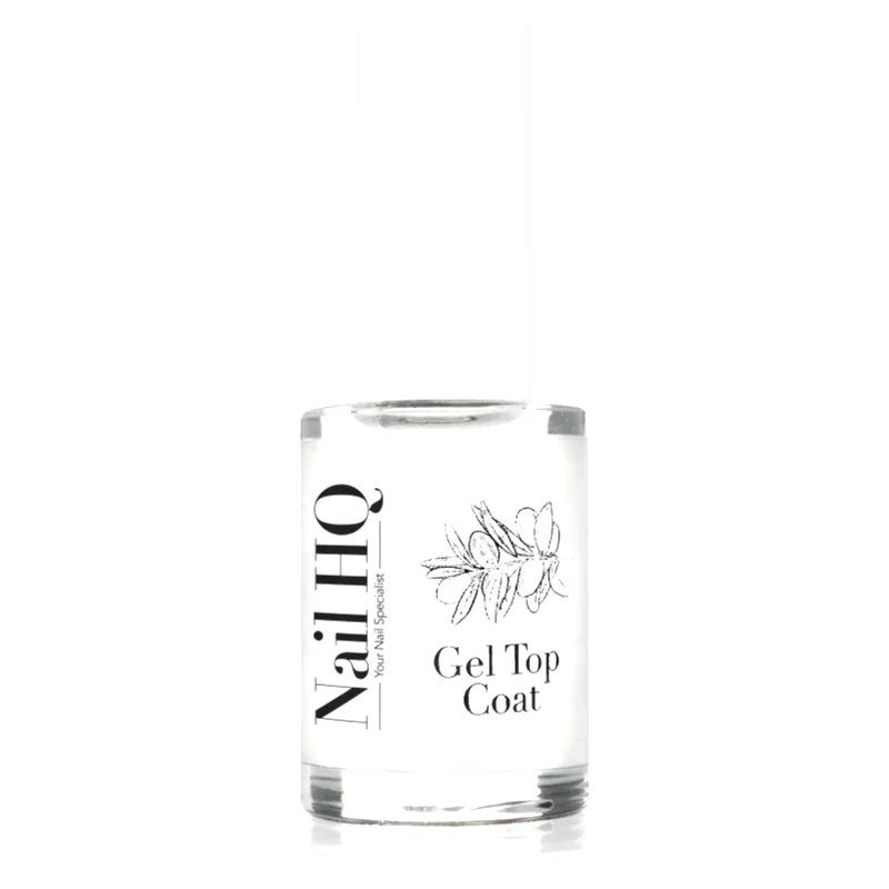 Nail HQ Nail HQ Gel Top Coat τοπ βερνίκι νυχιών χωρίς χρήση UV/LED λαμπτήρα 10 ml