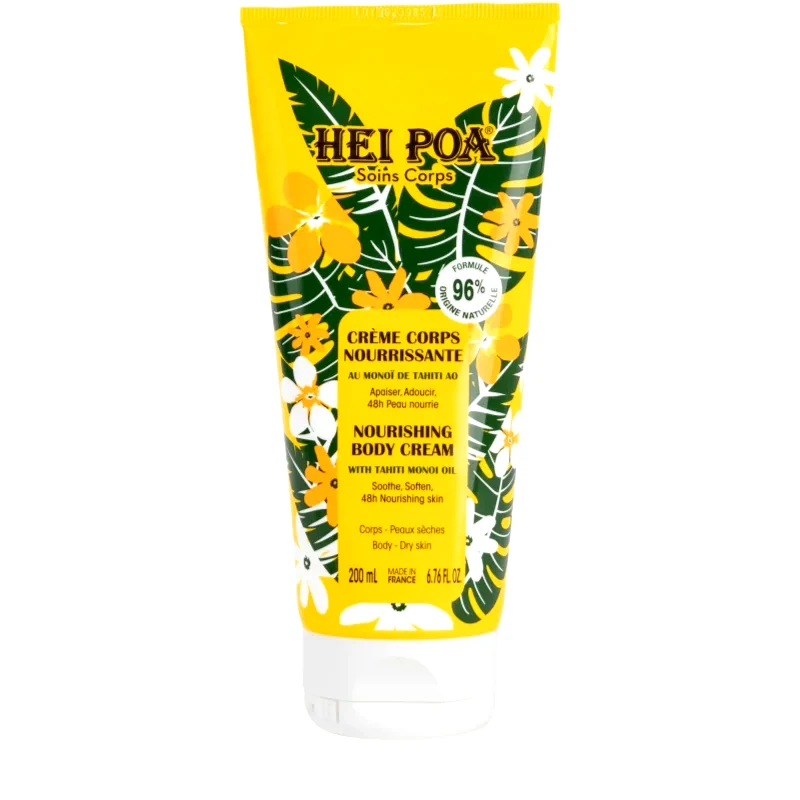 Hei Poa Hei Poa Tahiti Monoi Oil θρεπτική κρέμα για το σώμα 200 ml