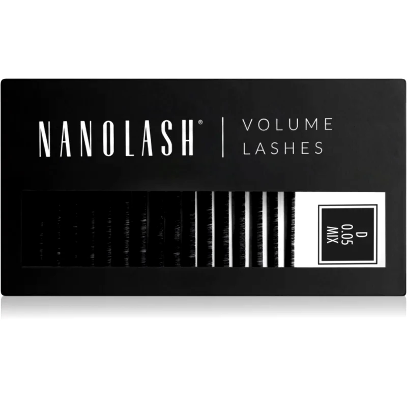 Nanolash Nanolash Volume Lashes τεχνητές βλεφαρίδες 0.05 D 6-13mm 1 τμχ