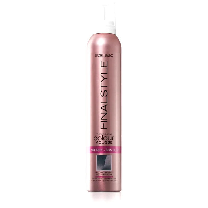 Montibello Montibello FINALESTYLE Color mousse αφρός βαφής για να τονίζετε το χρώμα τον μαλλιών Sky Grey - Gris Cielo 320 ml