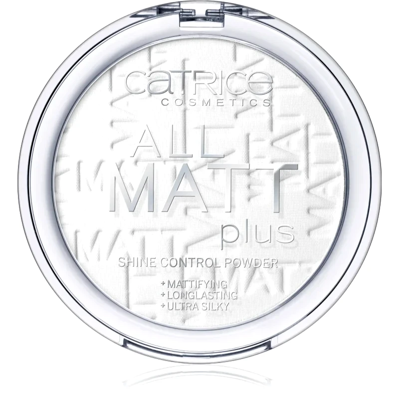 Catrice Catrice All Matt Plus ματ πούδρα απόχρωση 001 Universal 10 γρ