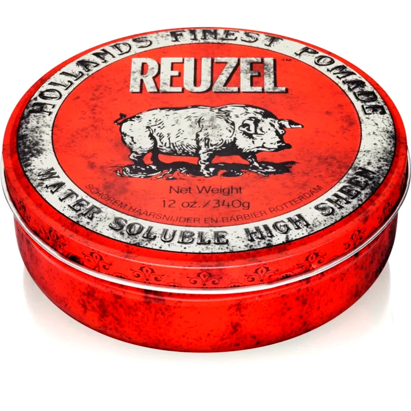 Reuzel Reuzel Hollands Finest Pomade High Sheen Πομάδα μαλλιών με υψηλή λάμψη 340 γρ