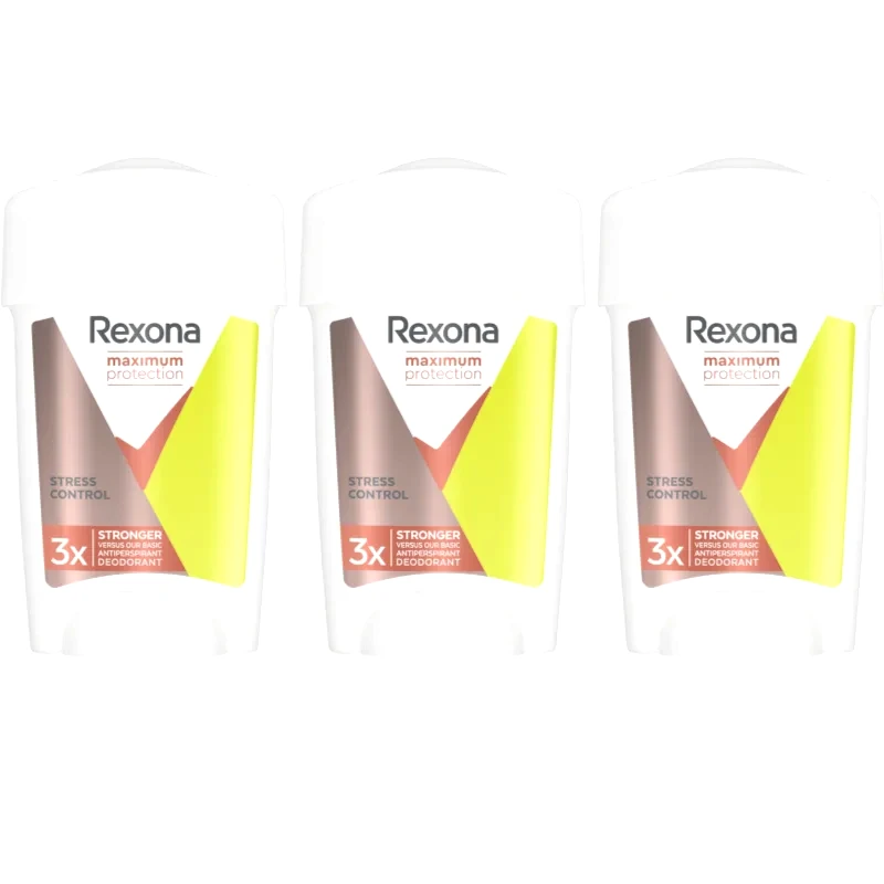 Rexona Rexona Maximum Protection Stress Control κρεμώδες αντιιδροτικό για μείωση της εφίδρωσης επωφελής συσκευασία