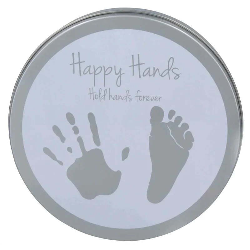 Happy Hands Happy Hands 2D Round Paint Print Kit σετ για το αποτύπωμα του μωρού 1 τμχ