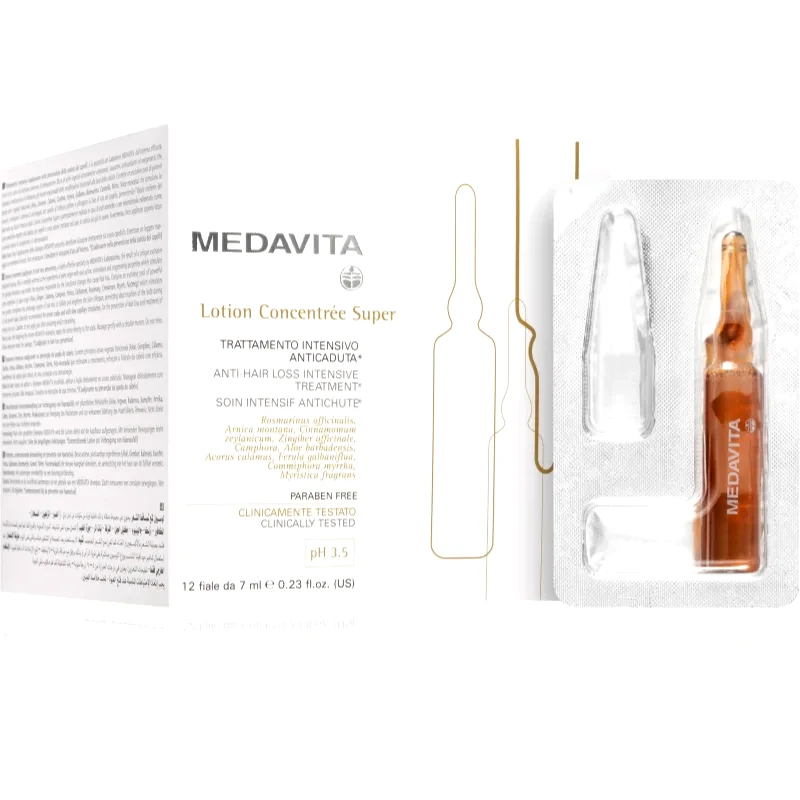 Medavita Medavita Lotion Concentrée Super θεραπευτική φροντίδα ενάντια στη τριχόπτωση 12x7 ml