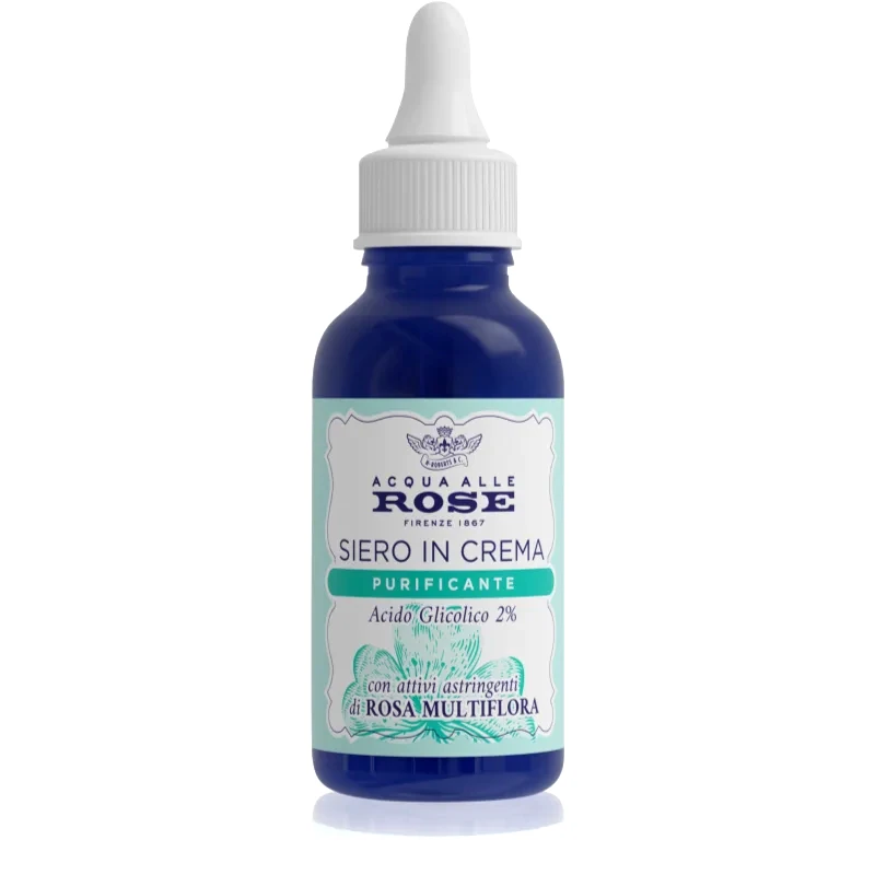Acqua Alle Rose Acqua Alle Rose Purificante κρεμώδης ορός για μικτή επιδερμίδα 30 ml