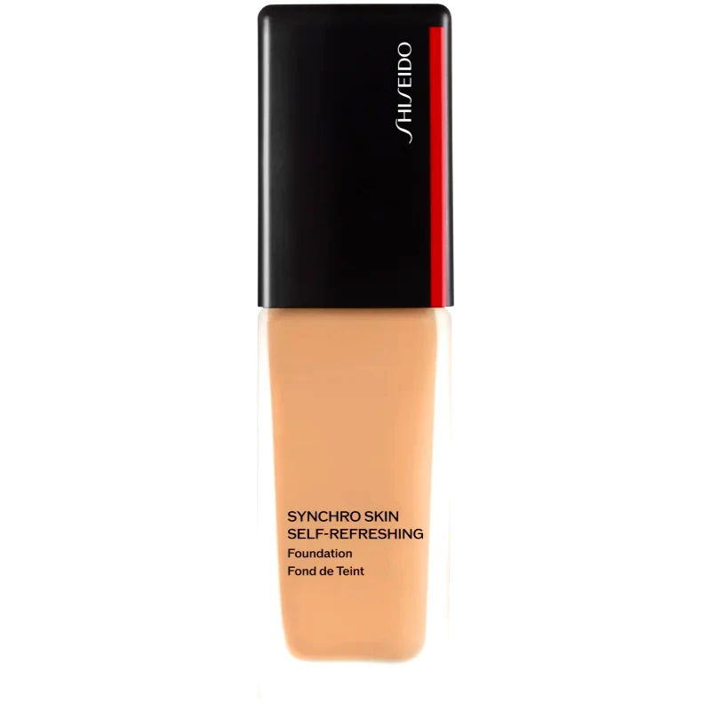 Shiseido Shiseido Synchro Skin Self-Refreshing Foundation Advanced μακράς διαρκείας μεικ απ SPF 30 απόχρωση 350 Maple 30 ml