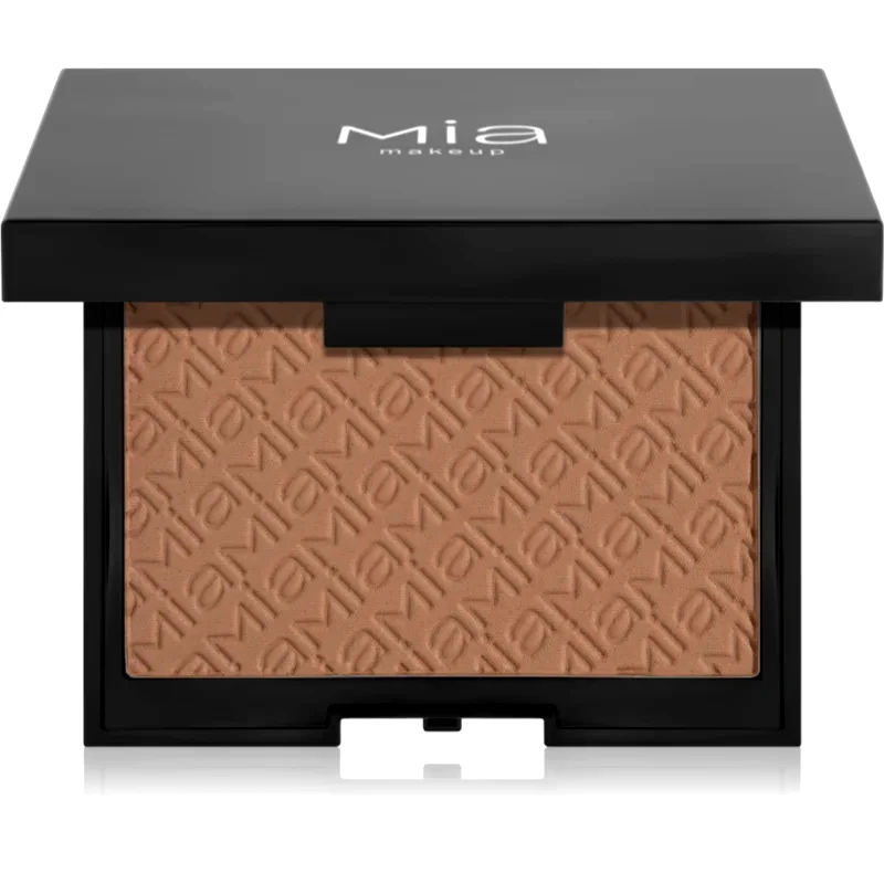 Mia Cosmetics Mia Cosmetics Tan Builder Matte συμπραγής πούδρα μπρονζερ με ματ αποτελέσματα απόχρωση 03 Amber Tan 15 γρ