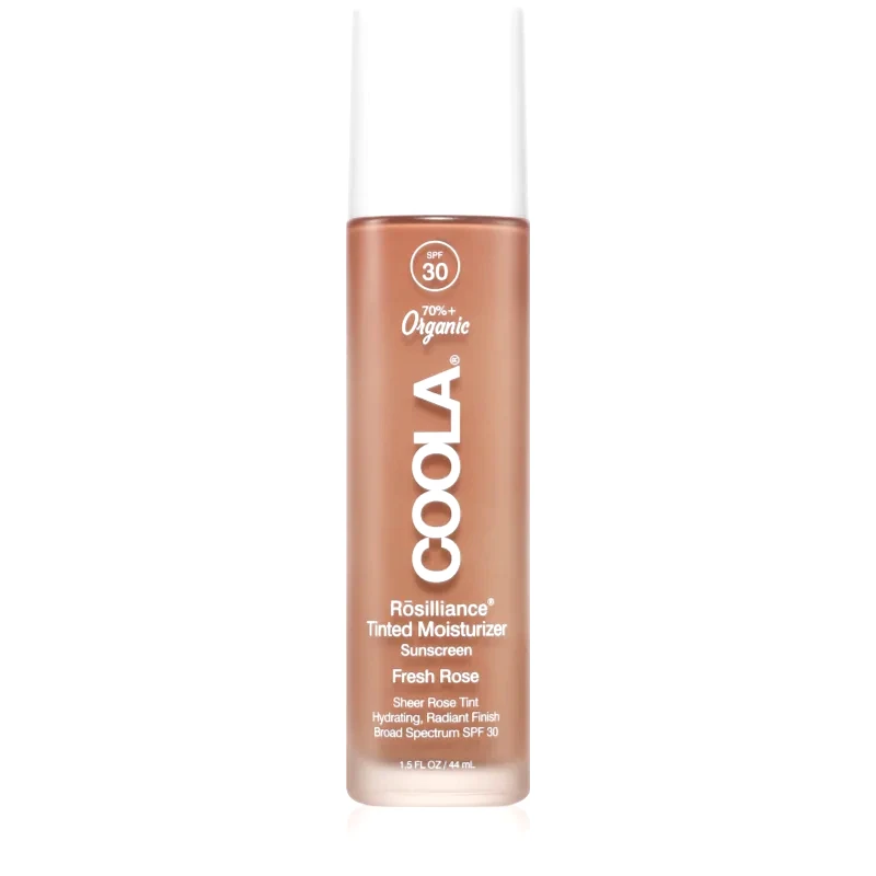 Coola Coola Rōsilliance ενυδατική κρέμα με χρώμα SPF 30 απόχρωση Light/Medium 44 ml