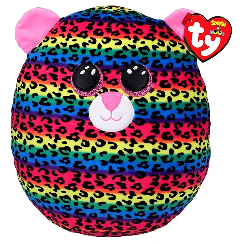 Ty Ty Squishy Beanies Dotty βελούδινο μαξιλαράκι 3y+ Multicolor Leopard 1 τμχ