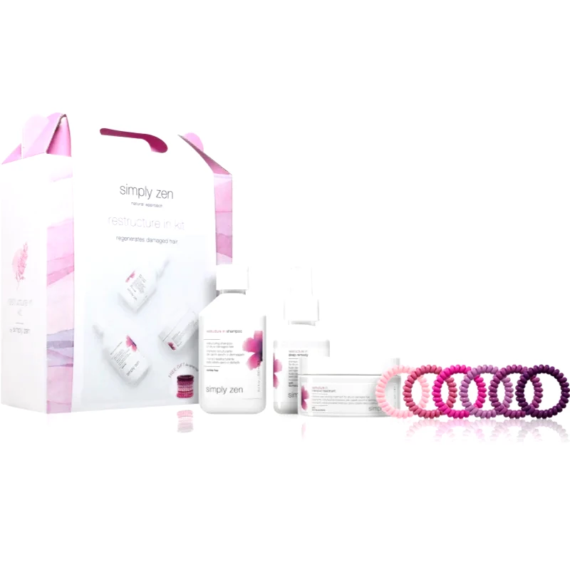Simply Zen Simply Zen Restructure In kit Σετ για ξηρά και κατεστραμμένα μαλλιά