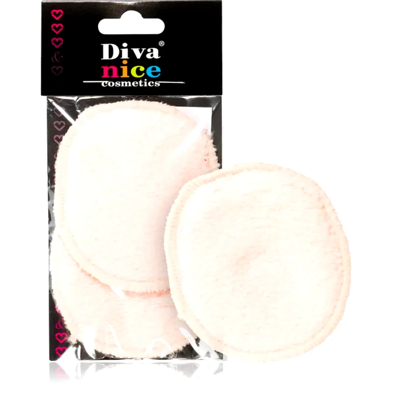 Diva & Nice Cosmetics Diva & Nice Cosmetics Accessories Face δίσκοι για ντεμακιγιάζ 2 τμχ