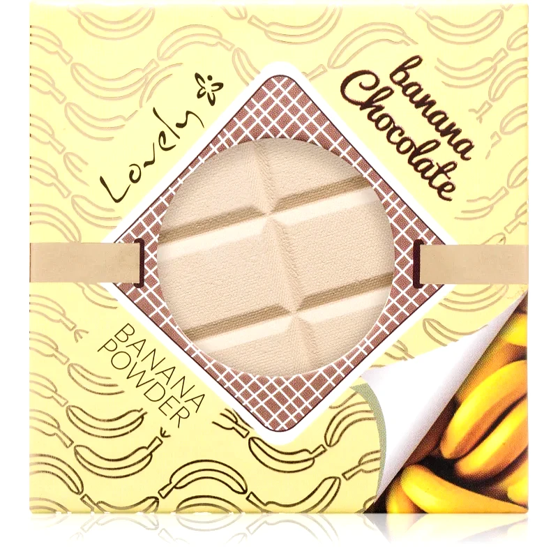 Lovely Lovely Banana Chocolate συμπαγής πούδρα για ενοποίηση τόνου της απόχρωσης δέρματος 9 γρ