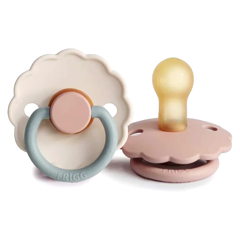 FRIGG FRIGG Daisy Size 1:0-6 months πιπίλα Blush/Cotton candy 2 τμχ