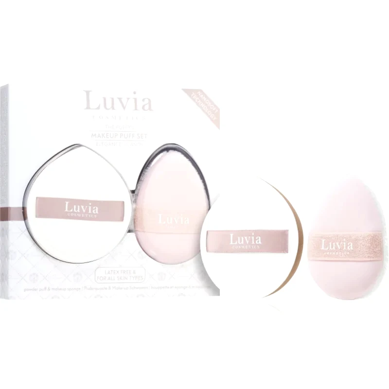 Luvia Cosmetics Luvia Cosmetics The Puffys Duo Puff Kit σετ διορθωτών Elegance/Candy