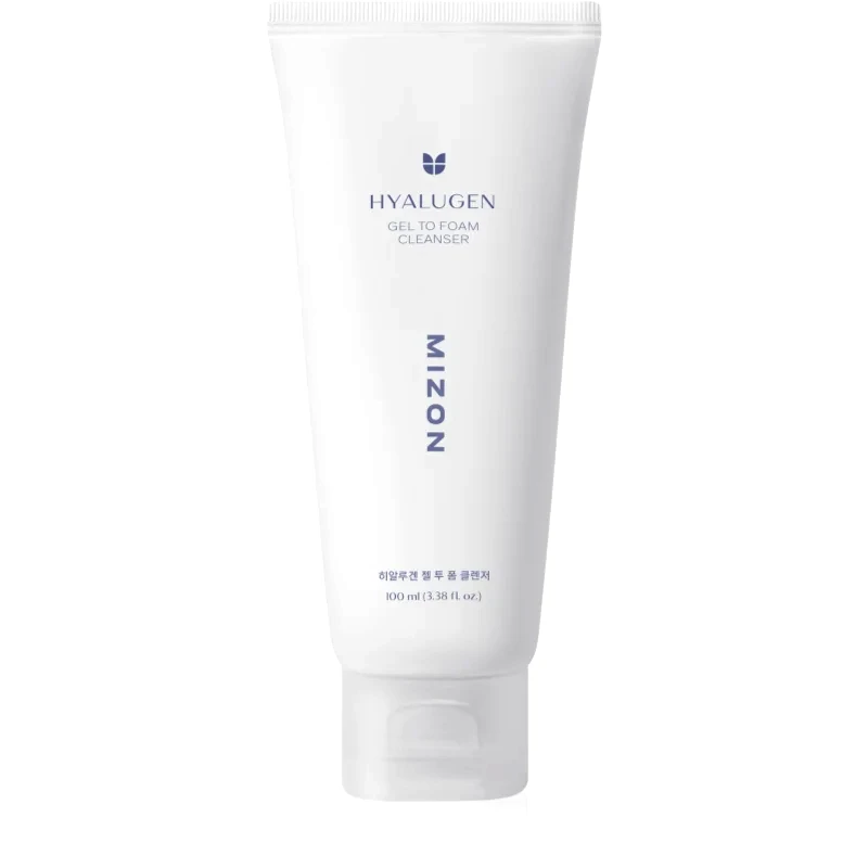 Mizon Mizon Hyalugen Gel To Foam Cleanser καθαριστικό αφρώδες τζελ με ενυδατικό αποτέλεσμα 100 ml