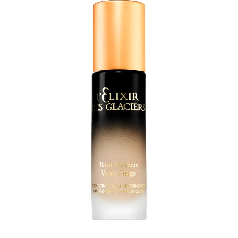 Valmont Valmont l' Elixir Des Glaciers Teint Précieux Βάση πλήρους κάλυψης για την ελαχιστοποίηση των πόρων απόχρωση Sandy Beige in Paris 30 ml