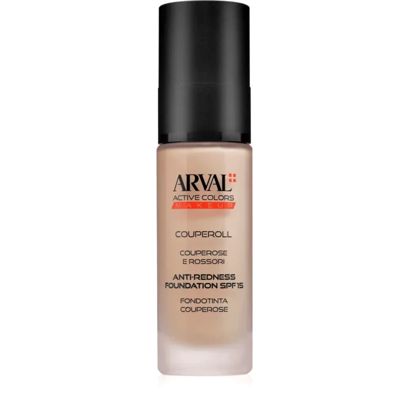 Arval Arval Couperoll Anti-redness foundation SPF15 Make-Up κάλυψης SPF 15 02 Pink Beige 30 ml