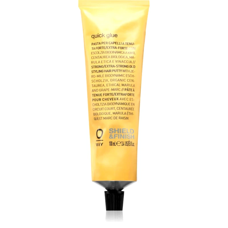 Oway Oway Shield & Finish Quick Glue στάιλινγκ πάστα για τα μαλλιά 100 ml