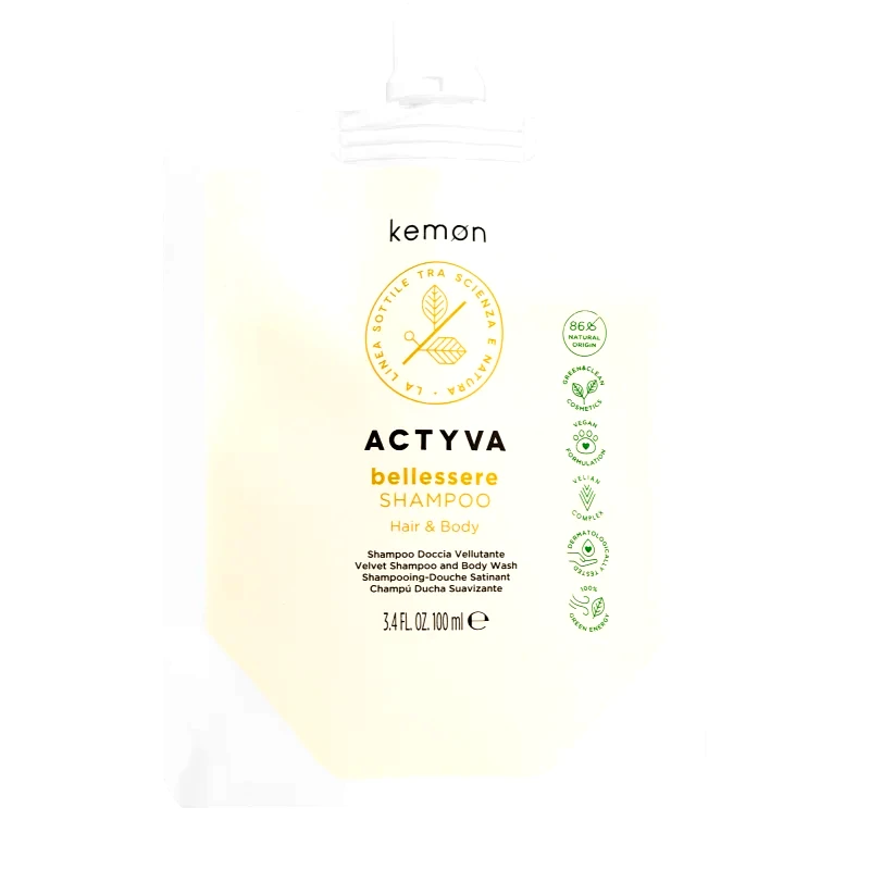 Kemon Kemon Actyva Bellessere σαμπουάν και αφρόλουτρο 2 σε 1 100 ml